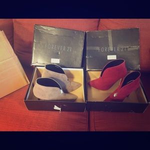 Darkish red and brownish heal